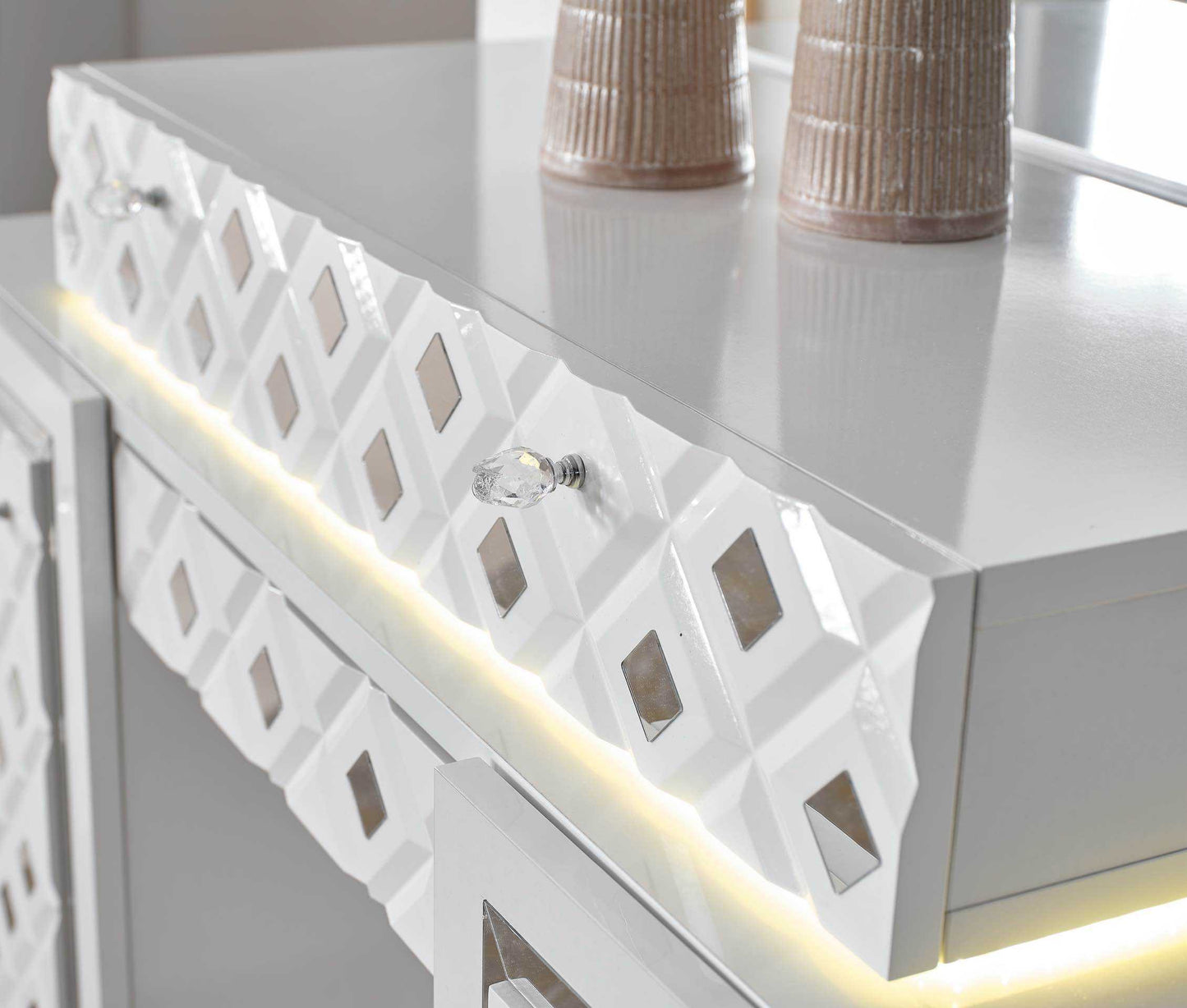 Chambre Ă coucher Cristal Silver