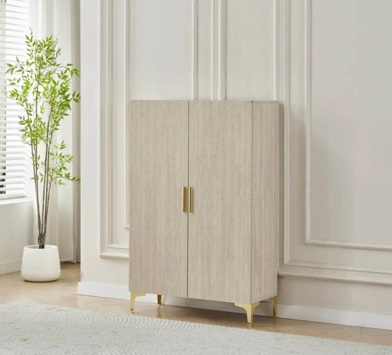 MEUBLE A CHAUSSURE 2 PORTES C13Z NOYER