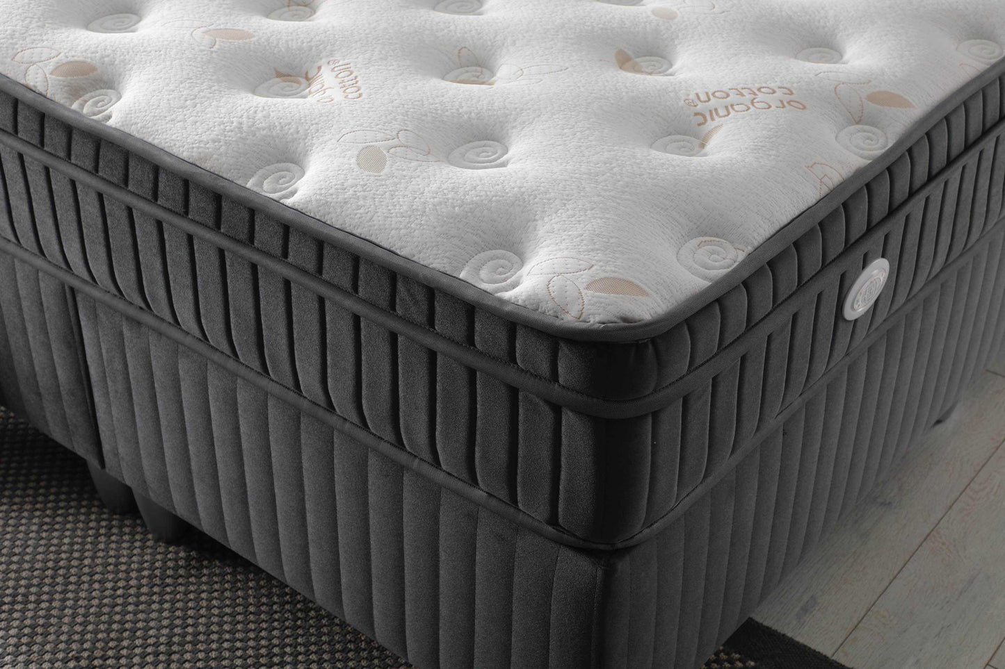 LIT COFFRE ESTELLE GRIS