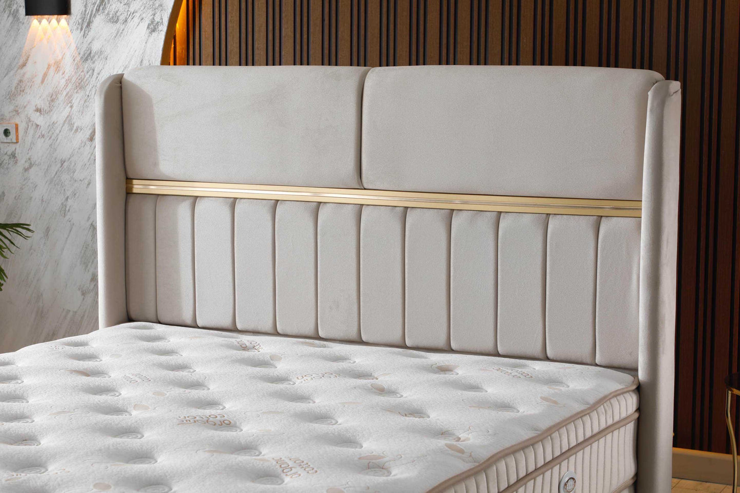 LIT COFFRE ESTELLE BEIGE