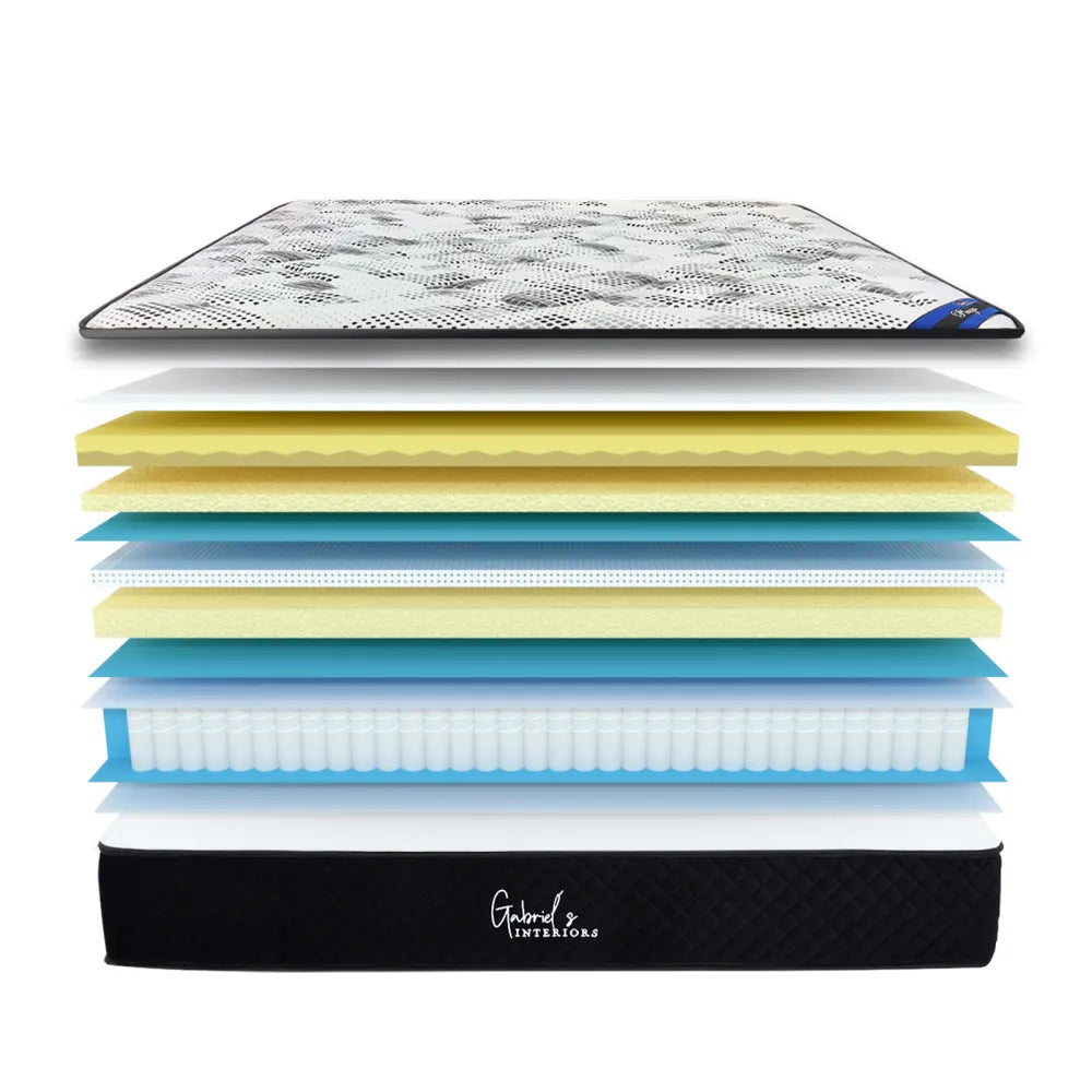 Matelas PLAZA à ressorts ensachés 160x200 cm épaisseur 30 cm