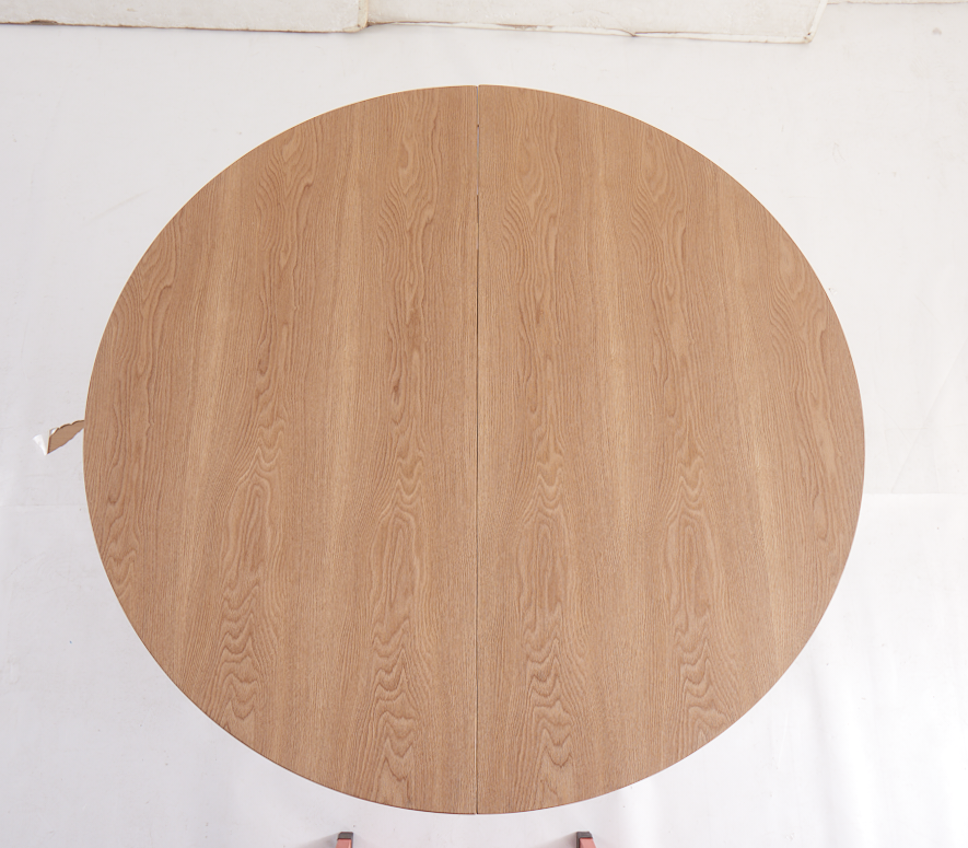 TABLE REPAS LILIPUTIEN EXTENSIBLE CHENE NATUREL 120/160x75cm