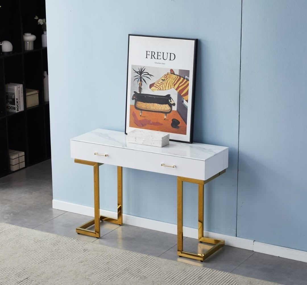 CONSOLE/COIFFEUSE LILA PIED DORE