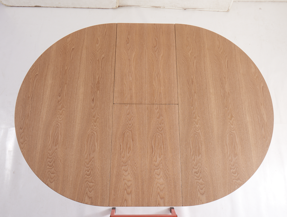 TABLE REPAS LILIPUTIEN EXTENSIBLE CHENE NATUREL 120/160x75cm
