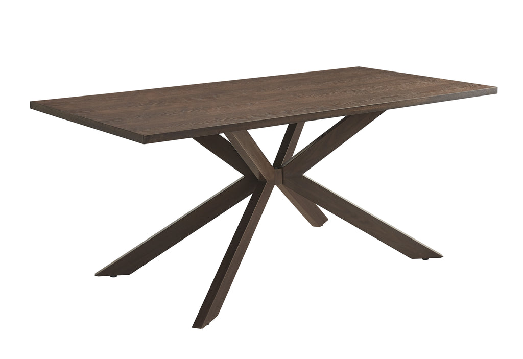 Table à manger Xavier 180X90 effet noyer