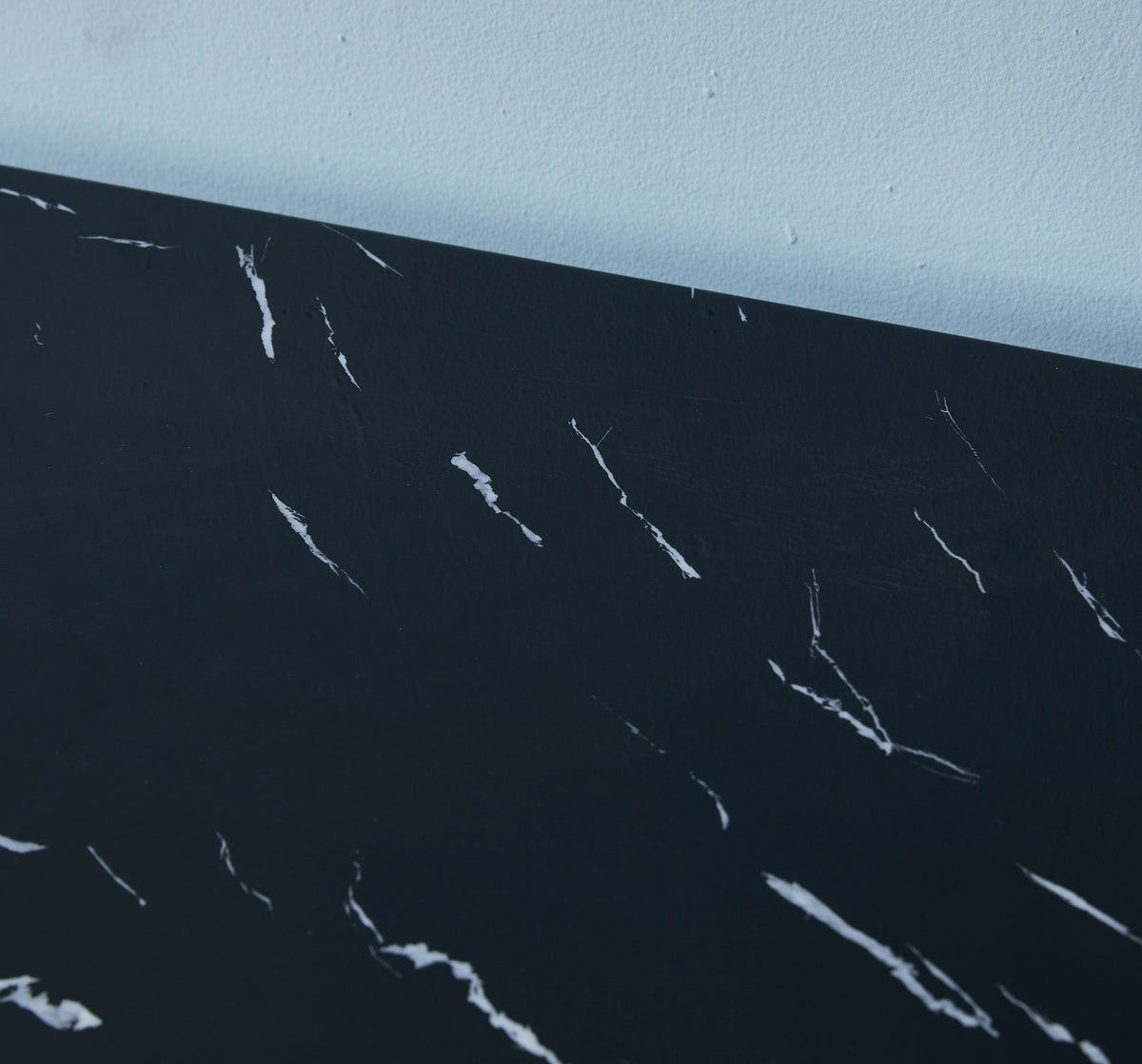 Console &nbsp;- Lilas NOIR| Plateau en Verre Trempé | 120 × 40 × 80 cm
