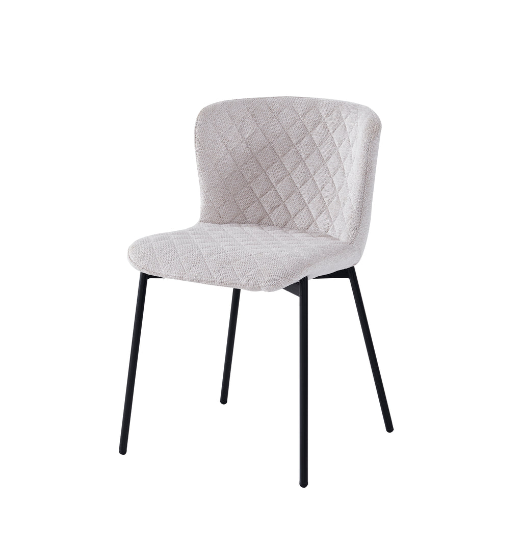 CHAISE JENA CHENILLE PIED NOIR