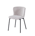 CHAISE JENA CHENILLE PIED NOIR