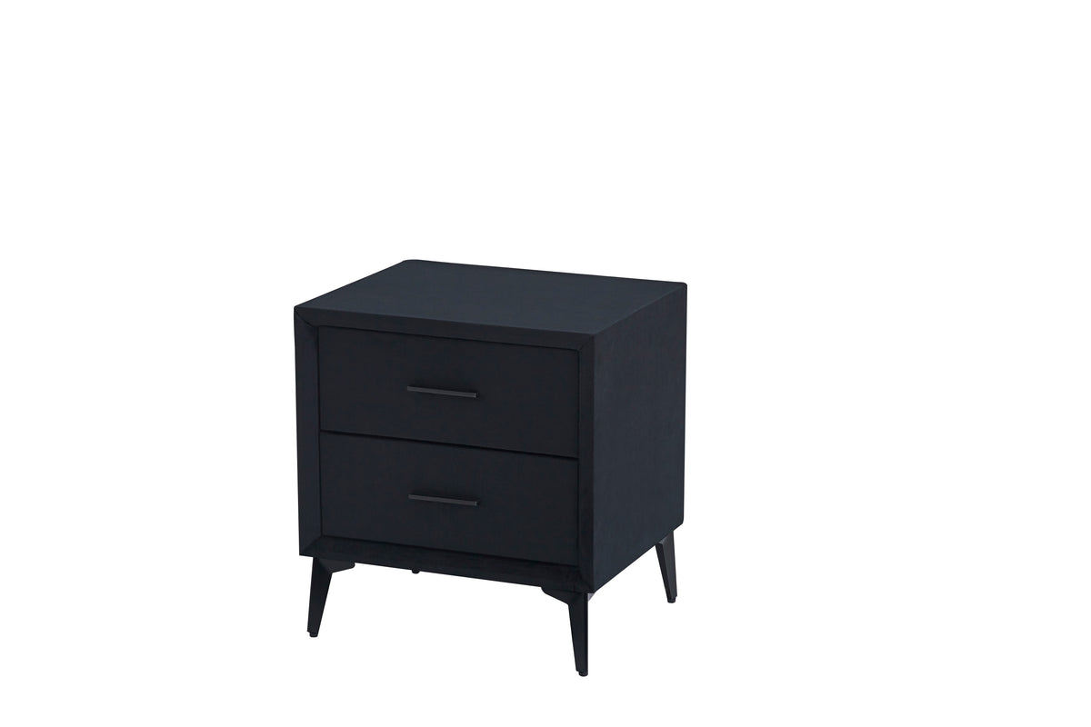 CHEVET NOBEL NOIR 38X45X48