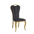 CHAISE ALICE VELOURS DORE