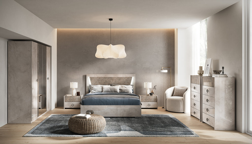✨ CHAMBRE À COUCHER BARBARA – FABRICATION ITALIENNE 🇮🇹