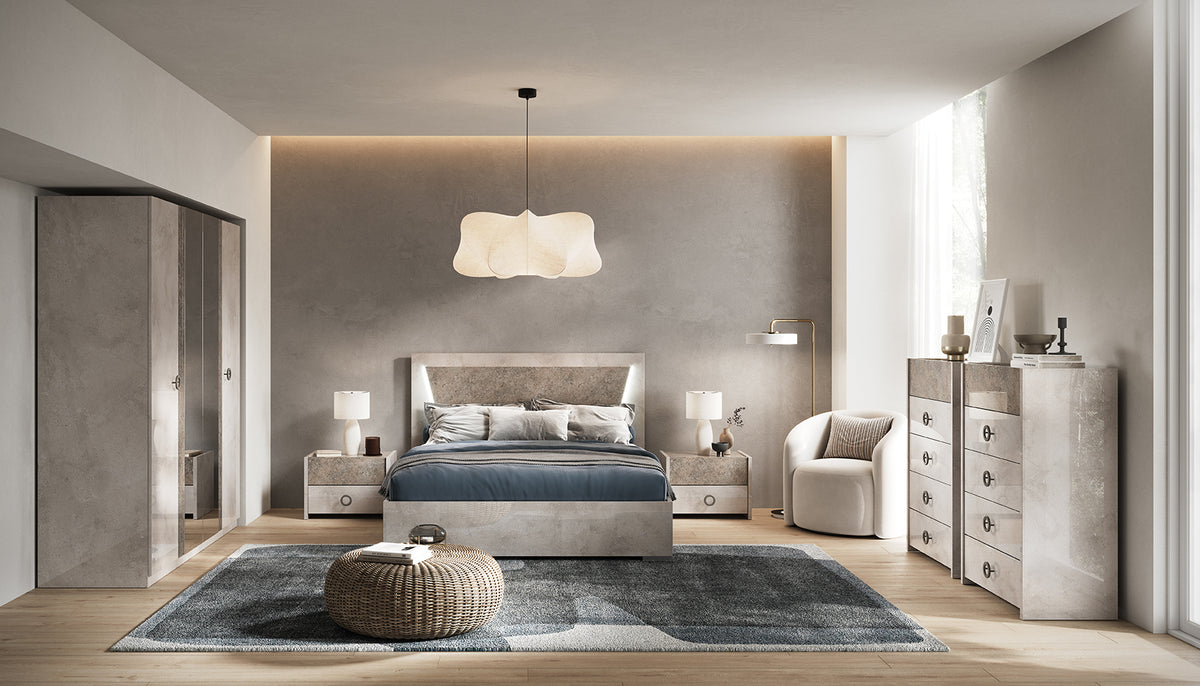 ✨ CHAMBRE À COUCHER BARBARA – FABRICATION ITALIENNE 🇮🇹