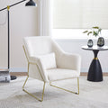FAUTEUIL BASKA GOLD LAINE BEIGE