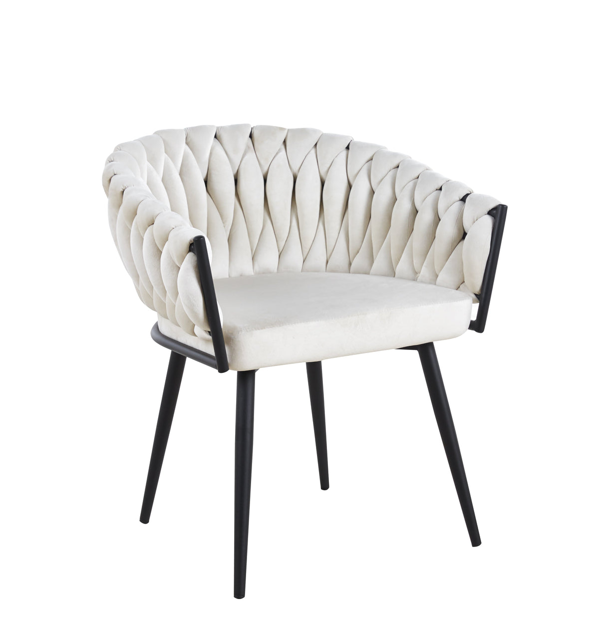 LOT DE 2 CHAISES TRESSEES #couleur_écru
