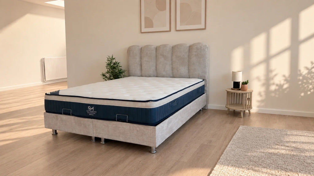Lit Coffre BALI 160 × 200 cm – Élégance, Rangement