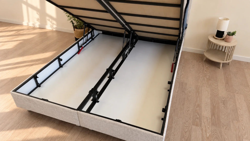 Lit Coffre BALI 160 × 200 cm – Élégance, Rangement