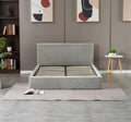 LIT COFFRE MAIA COTELE GRIS 140X190