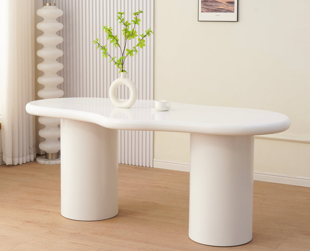 TABLE REPAS CURVE 180X90