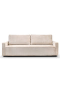 CANAPÉ CONVERTIBLE NICOLE BEIGE  232CM