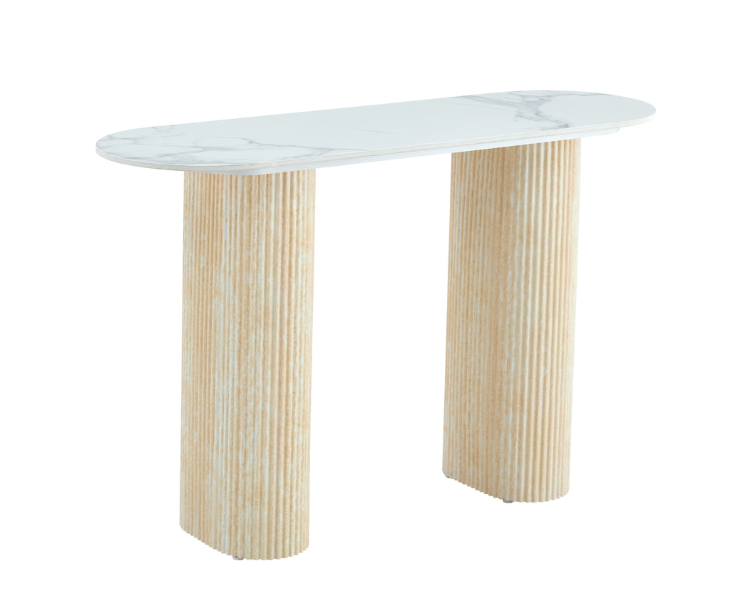 CONSOLE ROXY MARBRE BLANC