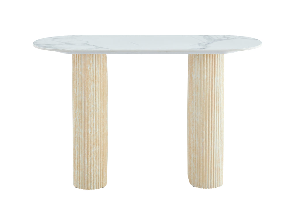 CONSOLE ROXY MARBRE BLANC