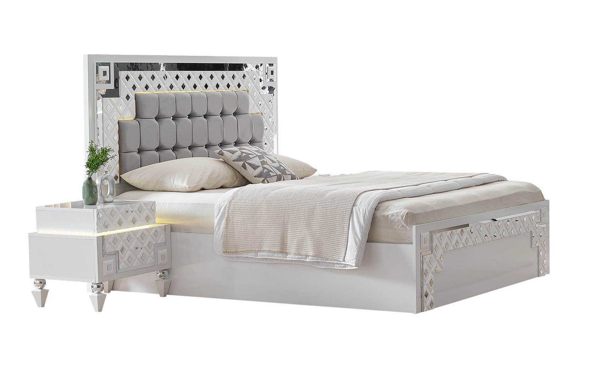 Chambre à coucher Cristal Silver
