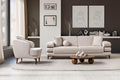 SALON ODESSA BEIGE NOYER 3,2,1