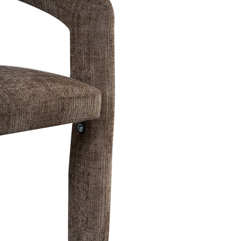 Chaise Sierra – Tissu Cremona Moka