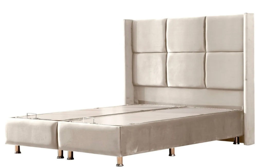 LIT COFFRE RIO 160X200 BEIGE
