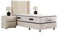 LIT COFFRE ALMA 90X190 BLANC CASSE