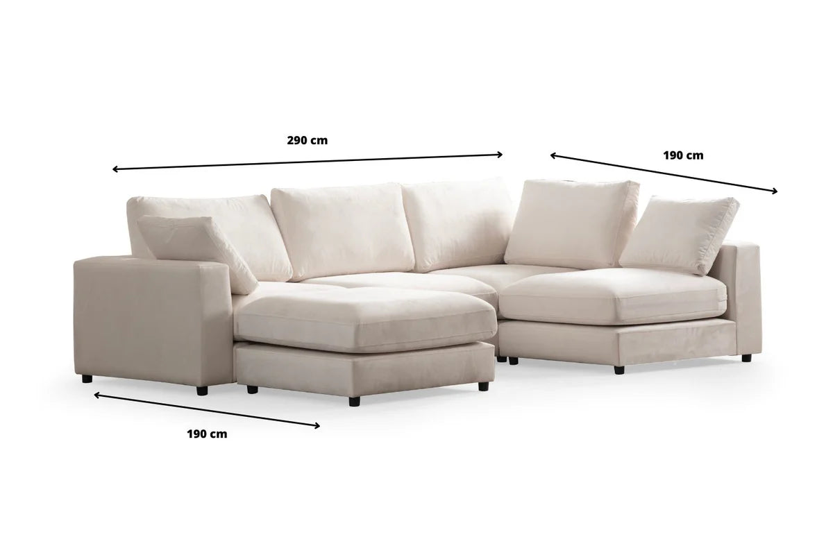 Canapé Julia  4+1  375X275 MODULABLE