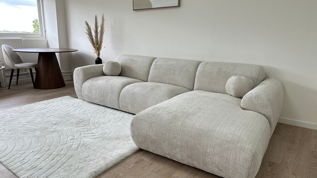 CANAPE D'ANGLE CLOUD BEIGE ANGLE DROIT