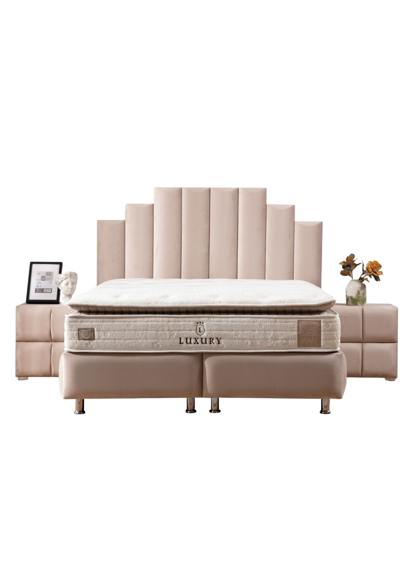 LIT COFFRE TOKYO ANTHRACITE OU BEIGE 140