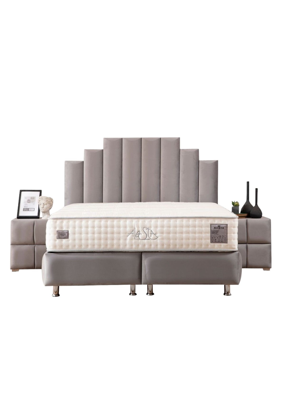 LIT COFFRE TOKYO ANTHRACITE OU BEIGE 140