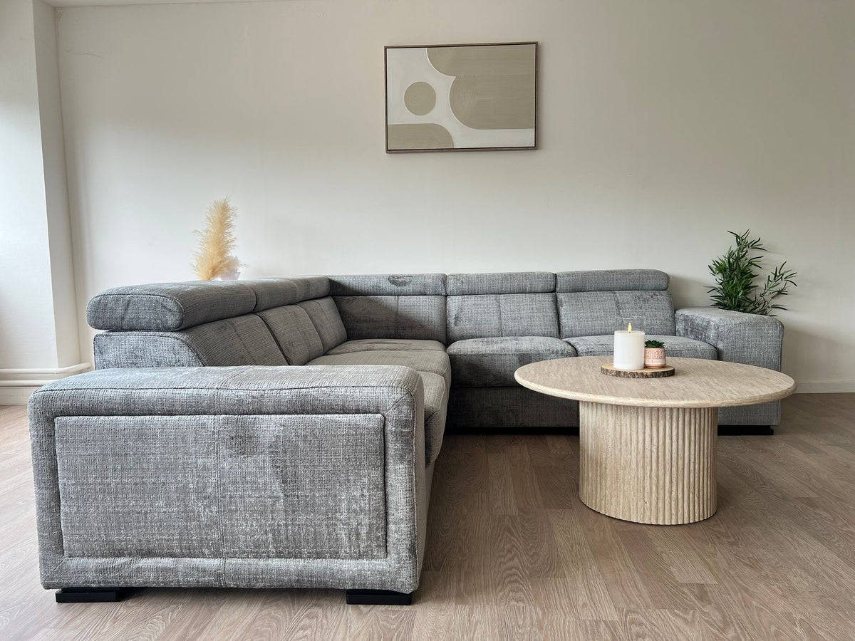 Canapé d’Angle Réversible Karola Marbella GRIS  260X260