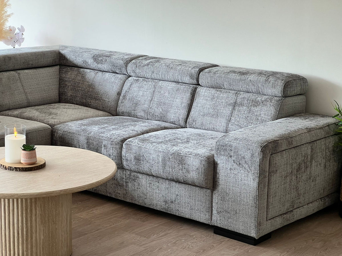 Canapé d’Angle Réversible Karola Marbella GRIS  260X260