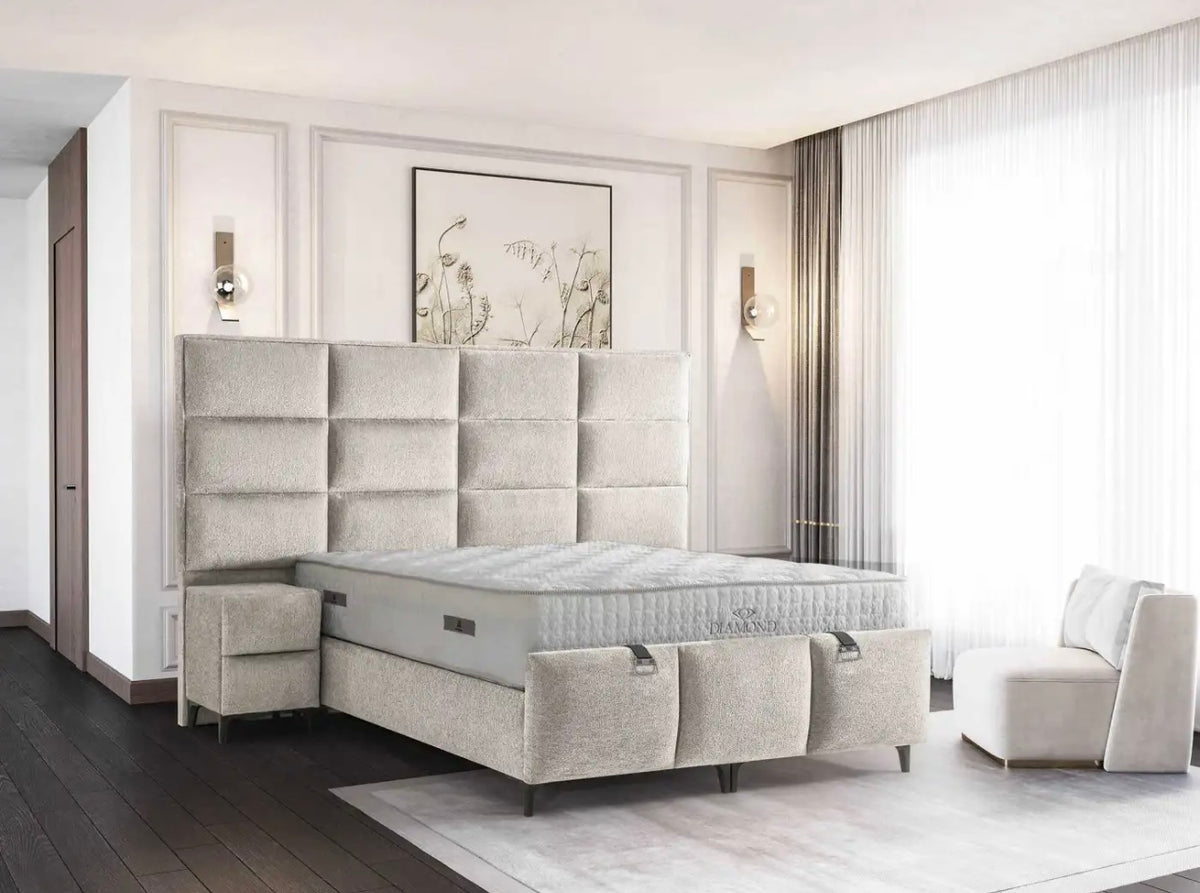 LIT COFFRE DIAMOND 160X200
