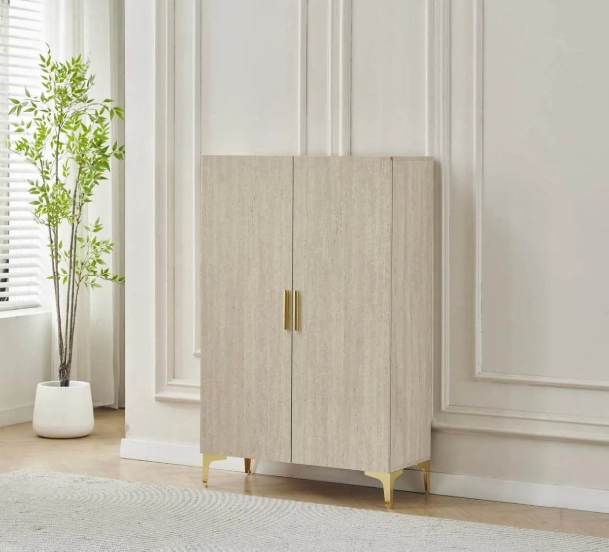 MEUBLE A CHAUSSURE 2 PORTES C13Z NOYER