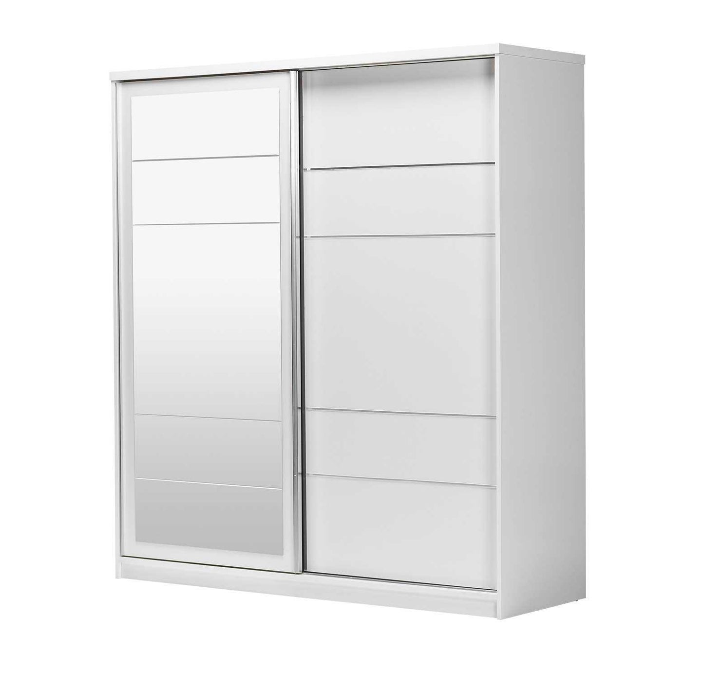 Armoire Palma – 2 portes coulissantes – 180 cm avec miroir