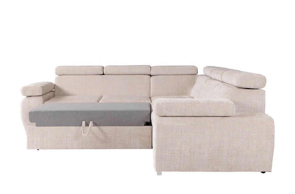 Canapé d’angle convertible BOSTON BEIGE