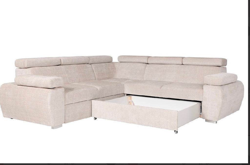Canapé d’angle convertible BOSTON BEIGE