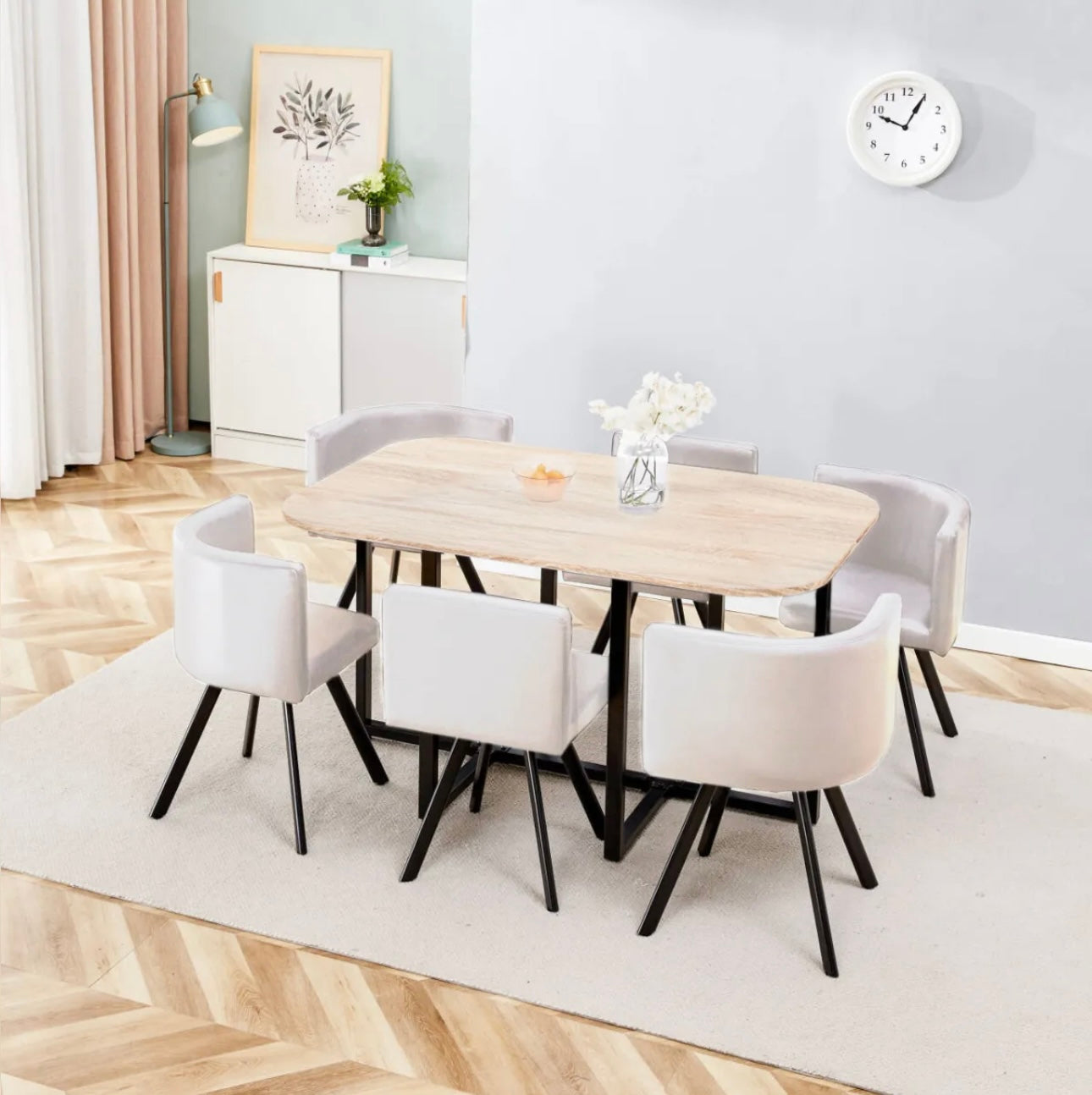 ENSEMBLE TABLE CHAISES VENDOME