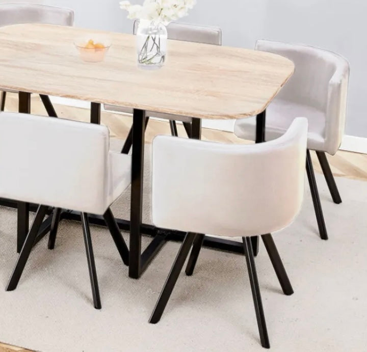 ENSEMBLE TABLE CHAISES VENDOME