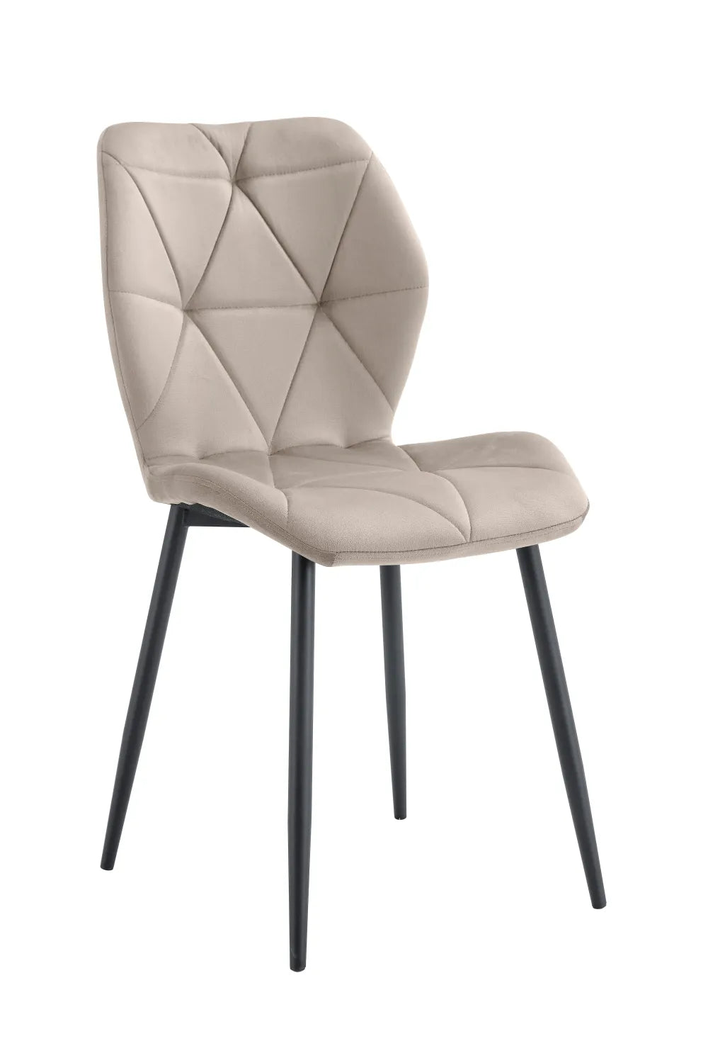 Chaise COQUILLAGE PIED NOIR, BEIGE, TAUPE, ANTHRACITE, NOIR et VERT SAPIN