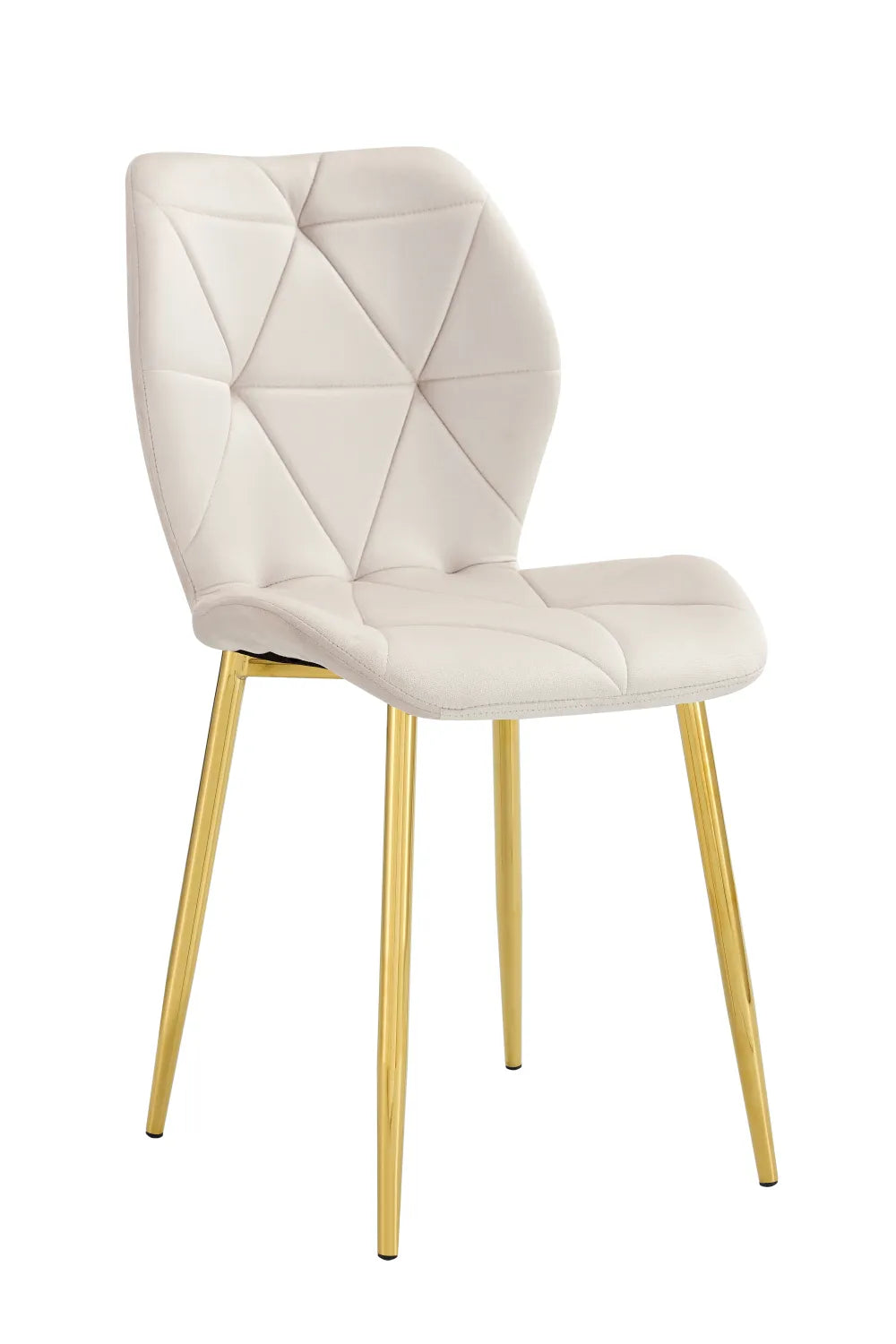 Chaise COQUILLAGE PIED GOLD BEIGE, TAUPE, ANTHRACITE, NOIR, VERT SAPIN