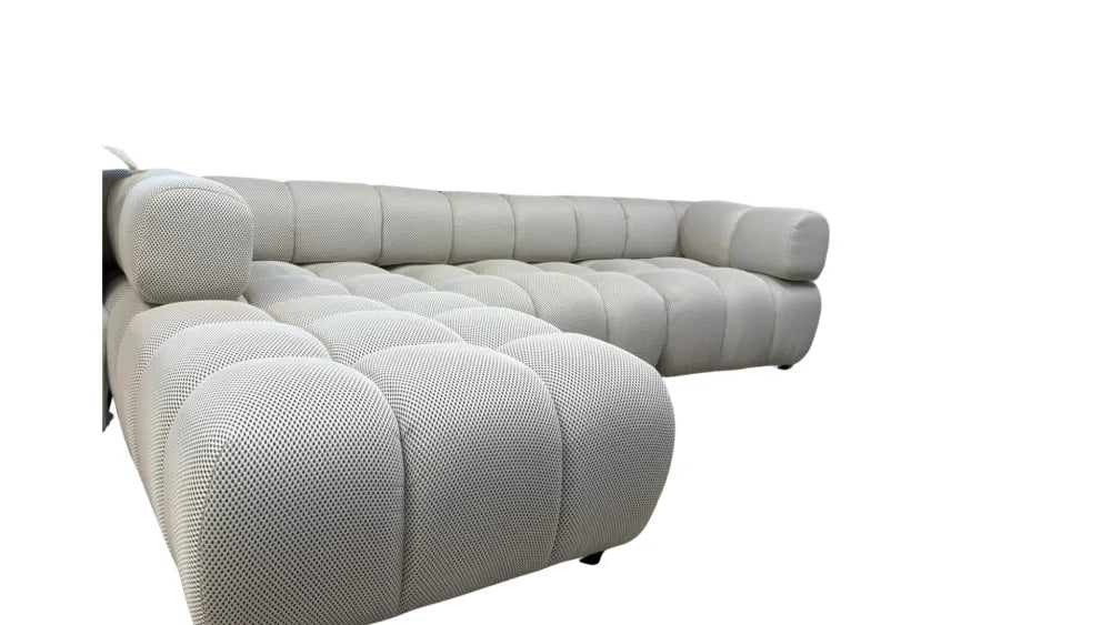Canapé RITZ MODULABLE 3 + 1 3D BEIGE ET NOIR
