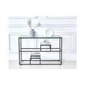 Console ROMY METAL TRANSPARENT 120x40x80cm