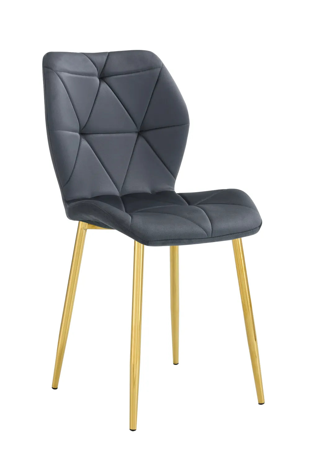 Chaise COQUILLAGE PIED GOLD BEIGE, TAUPE, ANTHRACITE, NOIR, VERT SAPIN