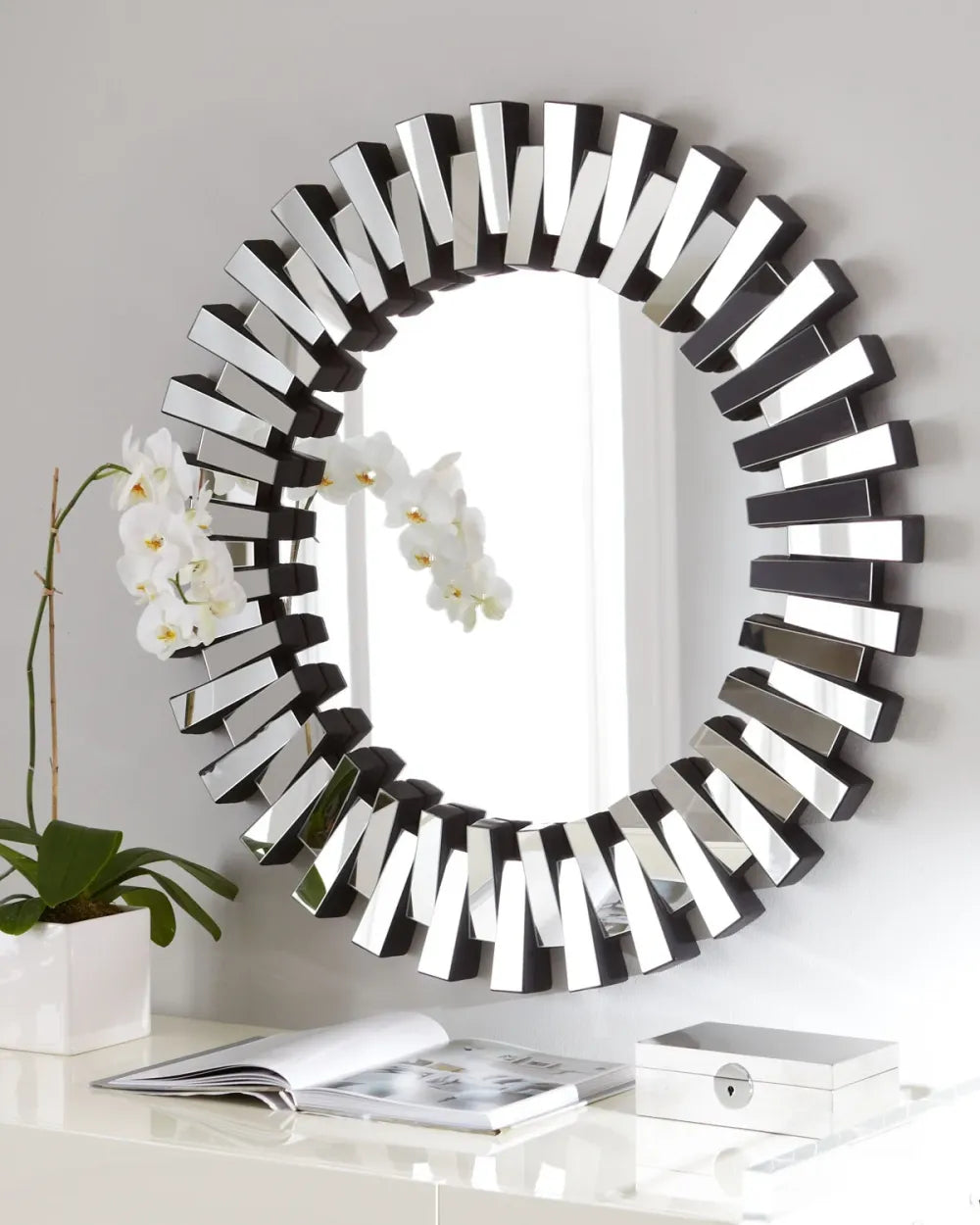Miroir ROND SOLEIL 80x80cm