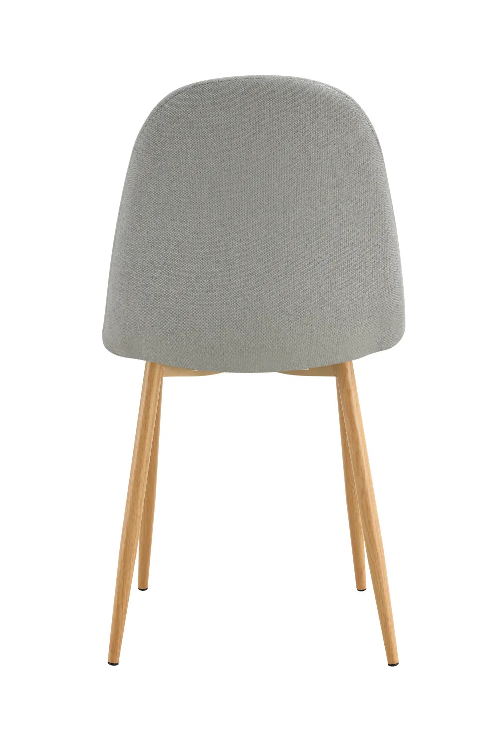 Chaise SCANDINAVE pied BOIS tissu GRIS